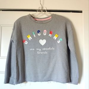 Distressed Unicorn sweatshirt